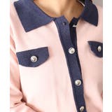 バイカラー衿付カーディガン | SpRay | 詳細画像13 