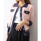 バイカラー衿付カーディガン | SpRay | 詳細画像18 