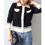 バイカラー衿付カーディガン | SpRay | 詳細画像29 