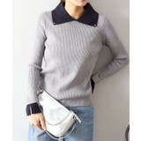 襟付きニットプルオーバー | SpRay | 詳細画像9 