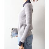 襟付きニットプルオーバー | SpRay | 詳細画像10 