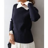 襟付きニットプルオーバー | SpRay | 詳細画像15 