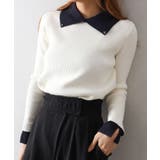 襟付きニットプルオーバー | SpRay | 詳細画像20 