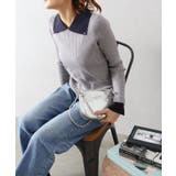 襟付きニットプルオーバー | SpRay | 詳細画像3 