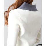 配色ニットポロシャツ | SpRay | 詳細画像19 