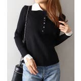 配色ニットポロシャツ | SpRay | 詳細画像29 