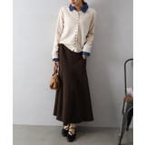 デニム切替ニットカーディガン | SpRay | 詳細画像48 