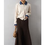 デニム切替ニットカーディガン | SpRay | 詳細画像51 