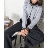 配色クルーカーディガン | SpRay | 詳細画像9 