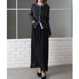 配色クルーカーディガン | SpRay | 詳細画像16 