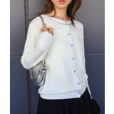 配色クルーカーディガン | SpRay | 詳細画像17 