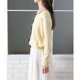 配色クルーカーディガン | SpRay | 詳細画像24 