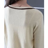 配色クルーカーディガン | SpRay | 詳細画像27 