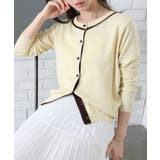 配色クルーカーディガン | SpRay | 詳細画像28 