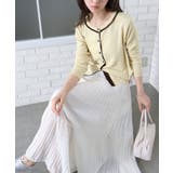 配色クルーカーディガン | SpRay | 詳細画像29 