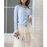 配色クルーカーディガン | SpRay | 詳細画像33 