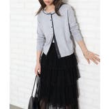 配色クルーカーディガン | SpRay | 詳細画像5 