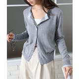 配色ニットカーディガン | SpRay | 詳細画像15 