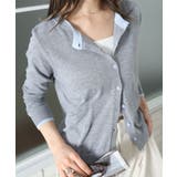 配色ニットカーディガン | SpRay | 詳細画像17 