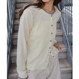 配色ニットカーディガン | SpRay | 詳細画像24 