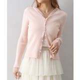 ドットチュールリブカーディガン | SpRay | 詳細画像23 