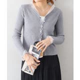 ドットチュールリブカーディガン | SpRay | 詳細画像27 