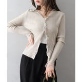 ドットチュールリブカーディガン | SpRay | 詳細画像36 