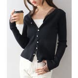 ドットチュールリブカーディガン | SpRay | 詳細画像38 