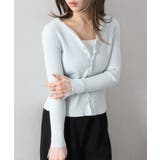 ドットチュールリブカーディガン | SpRay | 詳細画像39 