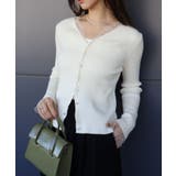 ドットチュールリブカーディガン | SpRay | 詳細画像46 