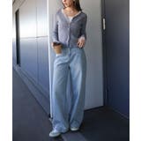 ドットチュールリブカーディガン | SpRay | 詳細画像5 