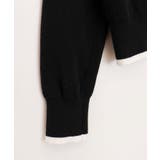 バイカラーVネックカーディガン | SpRay | 詳細画像14 