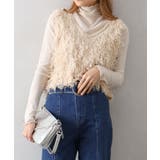 アイボリー | ループニットベスト | SpRay