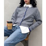 配色ニットカーデ | SpRay | 詳細画像12 