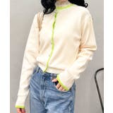 配色ニットカーデ | SpRay | 詳細画像18 