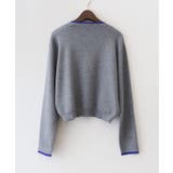 配色ニットカーデ | SpRay | 詳細画像22 