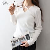 フロントクロスリブニット | SpRay | 詳細画像1 