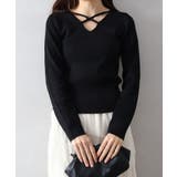 ブラック | フロントクロスリブニット | SpRay