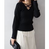 フロントクロスリブニット | SpRay | 詳細画像9 