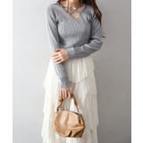 フロントクロスリブニット | SpRay | 詳細画像22 