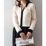 配色切替ジップカーディガン | SpRay | 詳細画像16 