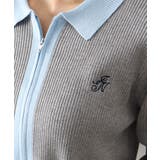 配色切替ジップカーディガン | SpRay | 詳細画像23 