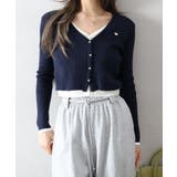 配色プレートカーディガン | SpRay | 詳細画像13 