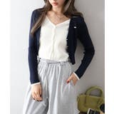 配色プレートカーディガン | SpRay | 詳細画像17 