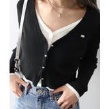 配色プレートカーディガン | SpRay | 詳細画像25 