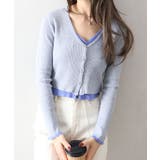 配色プレートカーディガン | SpRay | 詳細画像2 