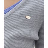 配色プレートカーディガン | SpRay | 詳細画像6 