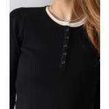 リブ配色フェイクレイヤード | SpRay | 詳細画像24 