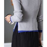 リブ配色フェイクレイヤード | SpRay | 詳細画像6 