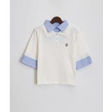 布帛切替ショートスリーブレイヤードポロ | SpRay | 詳細画像12 